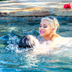Second pic of Spencer Scott and Rachele Richey reach intense screaming orgasms