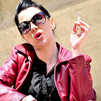 First pic of PinkFineArt | Mina Pink Jeans Smoke from Smoking Mina