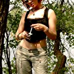 First pic of PinkFineArt | Mina Smoking Outdoors p2 from Smoking Mina