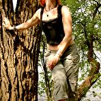 Second pic of PinkFineArt | Mina Smoking Outside from Smoking Mina