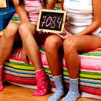 First pic of Clubseventeen Two brunette teens showing their bodies