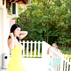 First pic of MySexyKittens - A quicky on the porch