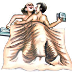 First pic of Funny explicit caricatures at FreePornJokes.com