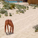 Fourth pic of Sylvie Sinner - Sylvie Sinner takes all of her lingerie in front of the camera and shows us her butt.