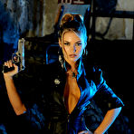 First pic of Veronika F - Veronika F takes her sexy black lingerie off and teases us in sexy black stockings.