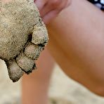 Third pic of PinkFineArt | Yuliya Dirty Beach Feet from Teens Foot Fetish