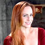 First pic of SexPreviews - Bella Rossi rope bound redhead is gagged and vibrated to wet orgasm