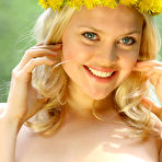 Third pic of Petite Busty Blonde Valentina In The Outdoors