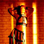 First pic of Justine Joli - Sex-hungry Justine Joli puts on a tight outfit to intensify her bright orgasms.