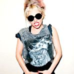Second pic of Lady Gaga sexy and braless posing scans