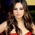 Third pic of Mila Kunis posing at 17th Annual Screen Actors Guild Awards
