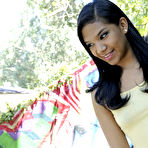First pic of Emy Reyes - Emy Reyes takes her clothes off and then pleases her hung lover with her black mouth.