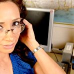 First pic of Chubby Loving - Busty Milf Plumper Strips In Office
