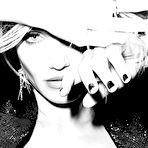 Second pic of Cameron Diaz sexy black-&-white photoshoot