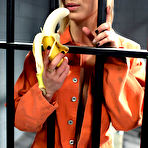 First pic of 
      Sexy jailbird Lexi Swallow seduces a prison guard with her sucking skills
    