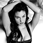 First pic of Young Monica Bellucci undressed black-&-white scans
