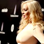 Third pic of Lindsay Lohan posing for paparazzi in night dress