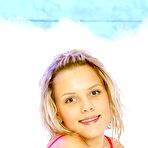 Third pic of ClubSeventeen - Lesbian teen shows her foamed body