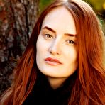 First pic of Denisa Heaven Reveals Her Perfect Redhead Pussy In The Park