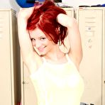 First pic of Clubseventeen Sexy redhead teen showing her big boobies