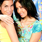 First pic of MySexyKittens Two brunette teen lesbians