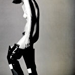 Third pic of Abbey Lee Kershaw sey, topless and fully nude scans