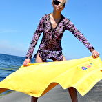 First pic of PinkFineArt | Sun Bath at Beach from FM-Teens
