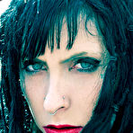 Second pic of PinkFineArt | Goth Girl Fire Escape from Gothic Babes
