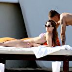 Fourth pic of Mena Suvari sexy in bikini on the beach in Mexico