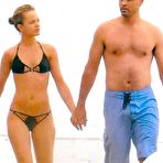 Fourth pic of Mena Suvari Paparazzi Sexy Bikini Pictures Gallery