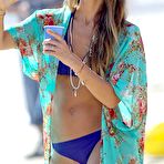 Fourth pic of Jessica Alba in bikini on the beach in Malibu