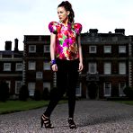 Fourth pic of Roxanne McKee non nude posing photoshoot