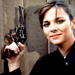 Fourth pic of Kim Cattrall early sexy posing photoshoots