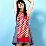 Second pic of Lily Allen non nude posing mag scans