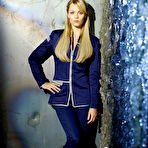 Fourth pic of Laura Vandervoort sexy posing scans from mags