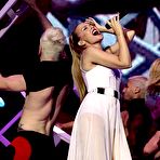 Second pic of Kylie Minogue performs at Jingle Bell Ball 2010