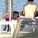 First pic of Heather Graham sexy in bikini candids in Italy