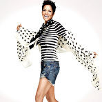 Second pic of Halle Berry sexy posing scans from mags
