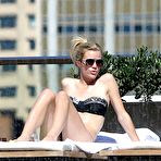 Third pic of Busty Brooklyn Decker poolside in bikini candids