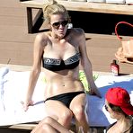Fourth pic of Busty Brooklyn Decker poolside in bikini candids