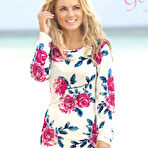 Third pic of Geri Halliwell sexy posing in beachwear collection