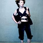 First pic of Milla Jovovich sexy, topless and fully nude