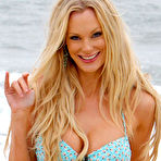 Second pic of Busty Sophie Turner shows deep cleavage on the beach