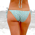 Third pic of Busty Sophie Turner shows deep cleavage on the beach