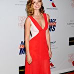 Fourth pic of Alyson Michalka cleavage in red dress