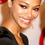 First pic of Zoe Saldana posing at 2012 CFDA Fashion Awards