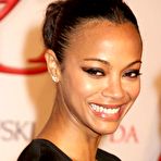 Fourth pic of Zoe Saldana posing at 2012 CFDA Fashion Awards