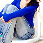 First pic of PinkFineArt | Katie Morning Light Denim from Katie Banks