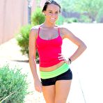 First pic of Rahyndee James takes a jog early in the morning and ends up naked on the road