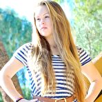 Second pic of Blonde cutie Madison Chandler loves risking it by getting nude and naughty in public